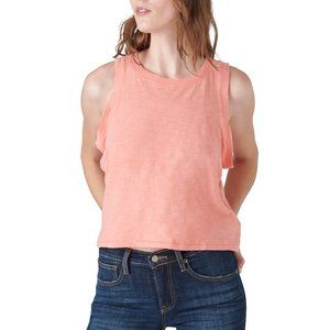 Lucky Brand Muscle Tank - Burnt Coral